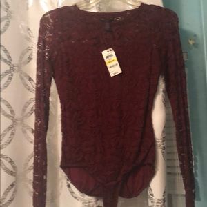 New with tags lace body suit